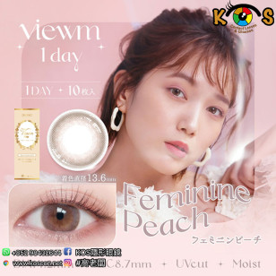 Viewm 1day FemininePeach ビュームワンデー フェミニンピーチ